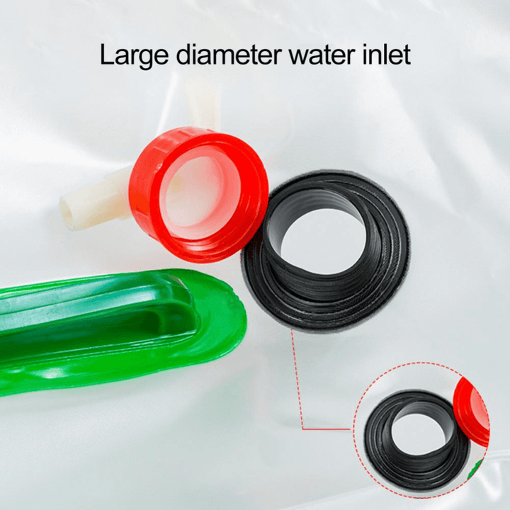 Unisex travel essentials: Portable collapsible water container for any outdoor adventure. Eco-friendly hydration.