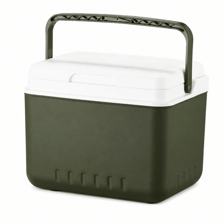 Portable electric cooler warmer for road trips & camping. Keep food and drinks chilled or warm on the go.