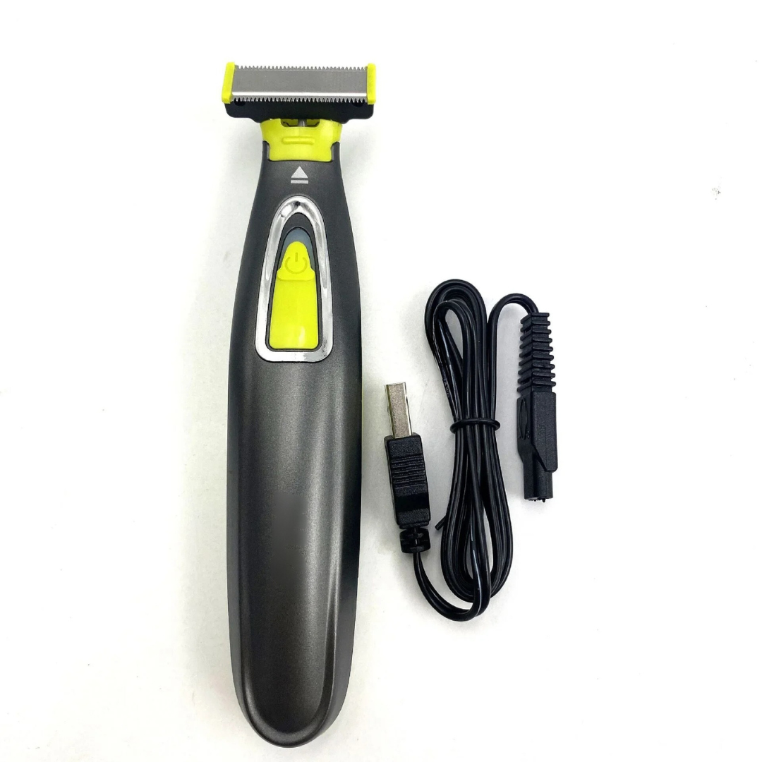 Unisex portable electric body razor for smooth, efficient shaving on-the-go. Perfect travel essential.