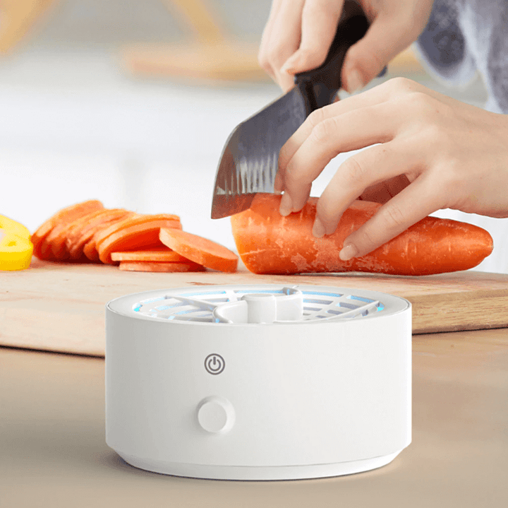 Compact portable food cleaner & produce washer, an essential kitchen gadget for food safety.