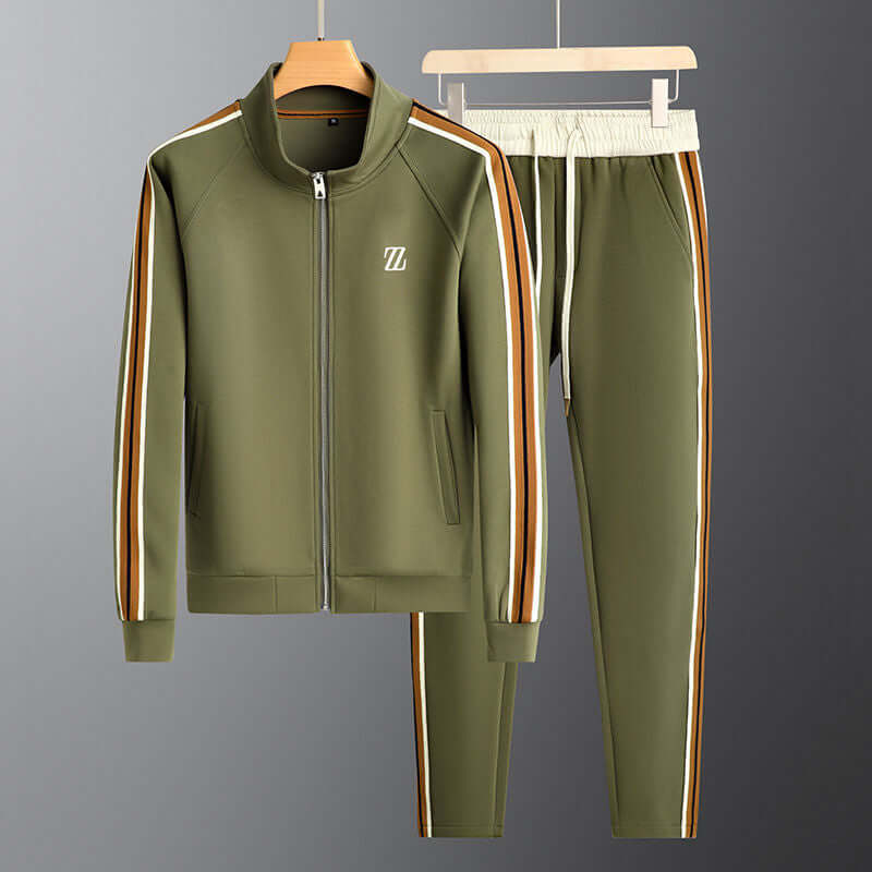 Men's premium athletic tracksuit for performance and leisure. Comfortable activewear, perfect for sports & casual.