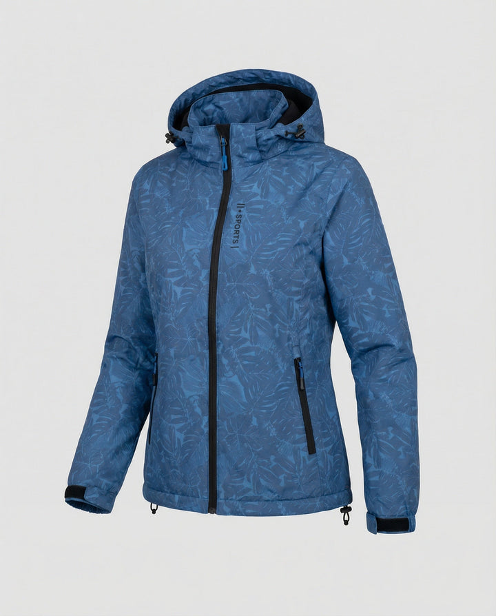 Stay dry: Women's all-season waterproof & windproof jacket. Breathable weather protection for her.