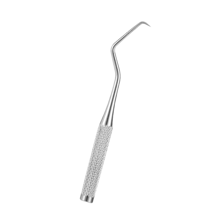 Oral hygiene dental tool: plaque remover & explorer for thorough teeth cleaning.
