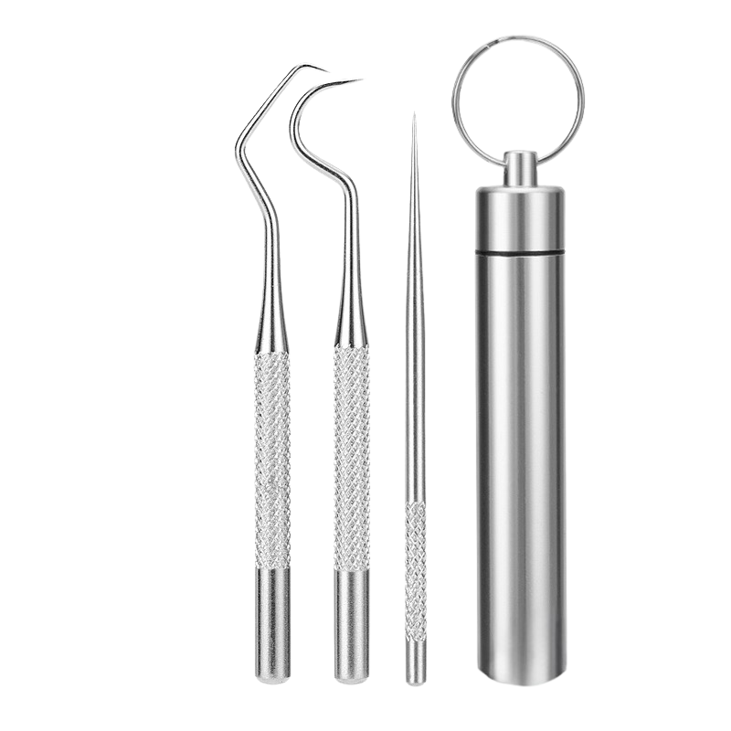 Efficient plaque remover and tartar scraper for superior oral hygiene at home.
