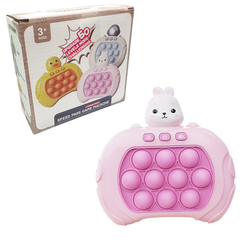 Kids' Quick Push Sensory Reaction Game Toy for cognitive & motor skills development.