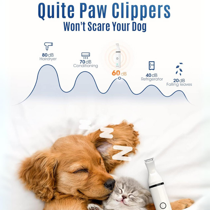 USB-charging cordless dog & cat clipper for ultimate grooming convenience.