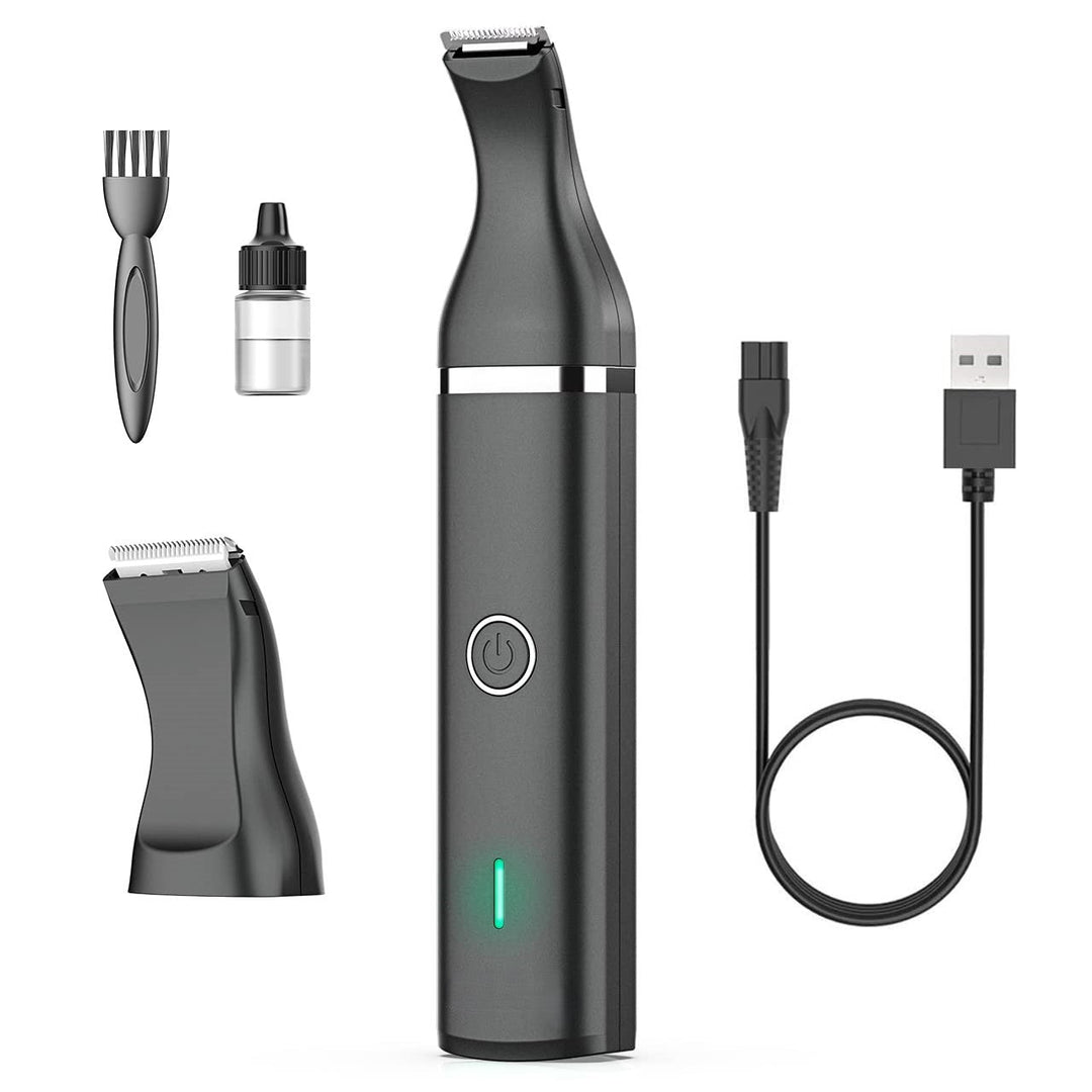 Ergonomic design of the cordless dog & cat grooming clipper for easy pet care.