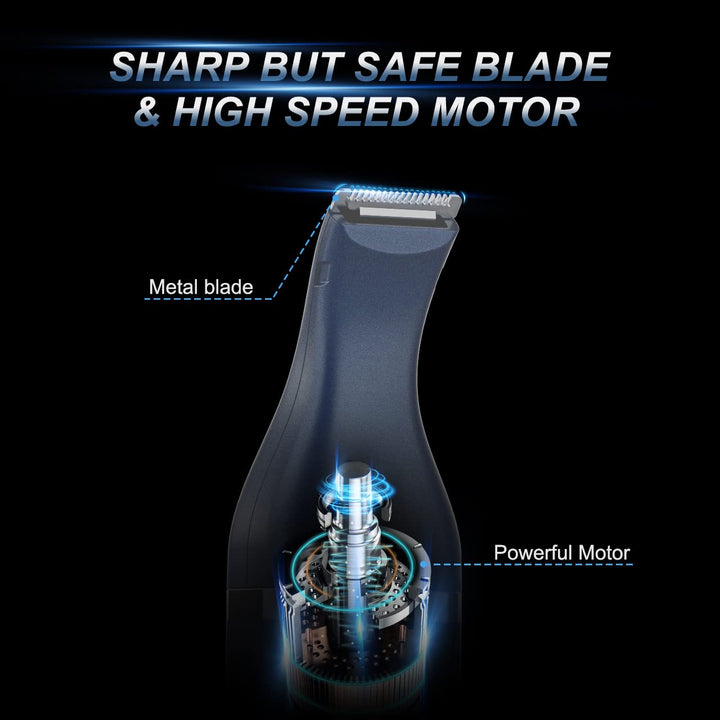 Pet grooming kit for the quiet cordless clipper, includes cleaning brush & oil.