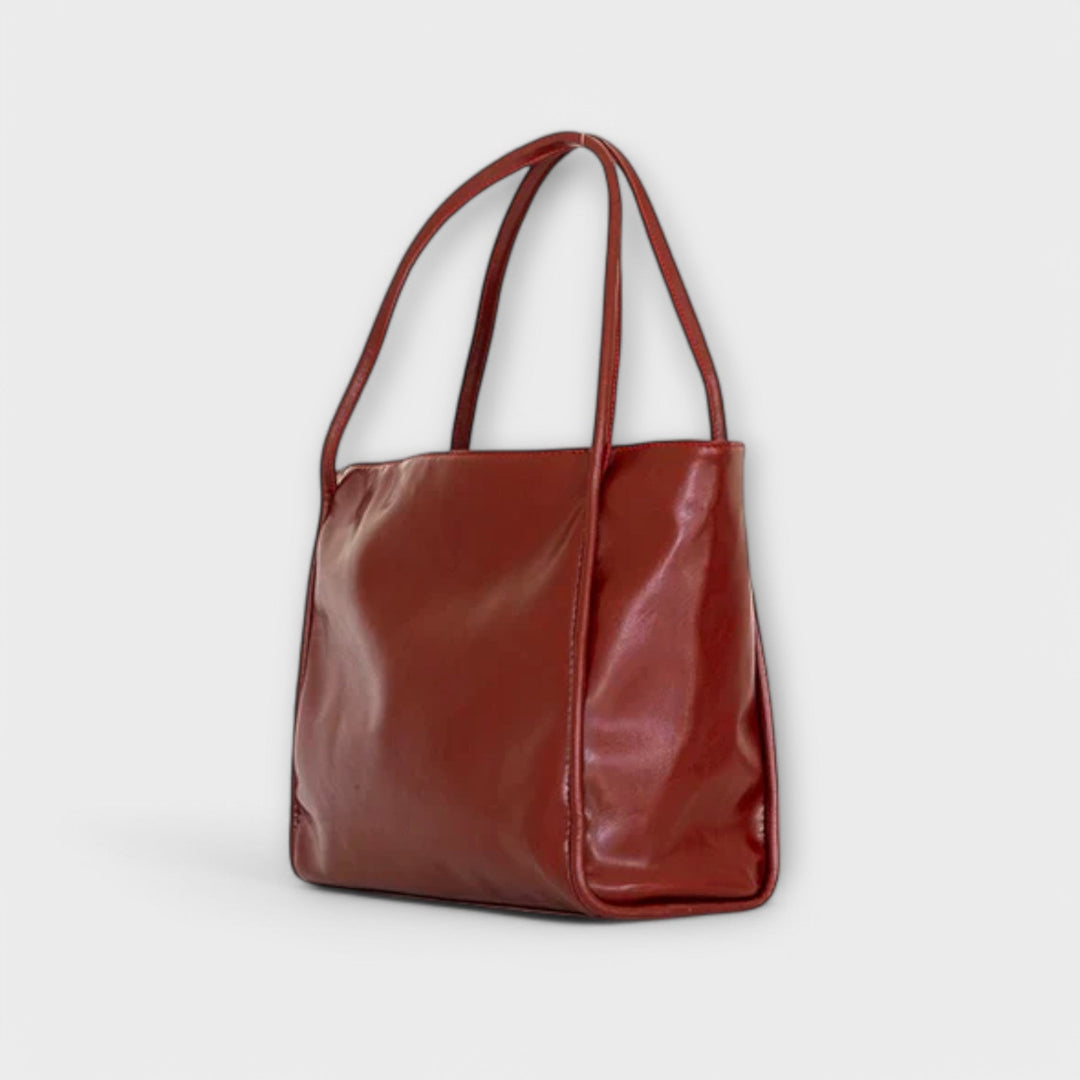 Polished Leather Handbag