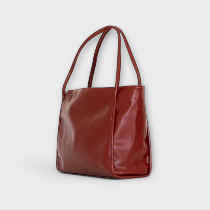 Polished Leather Handbag