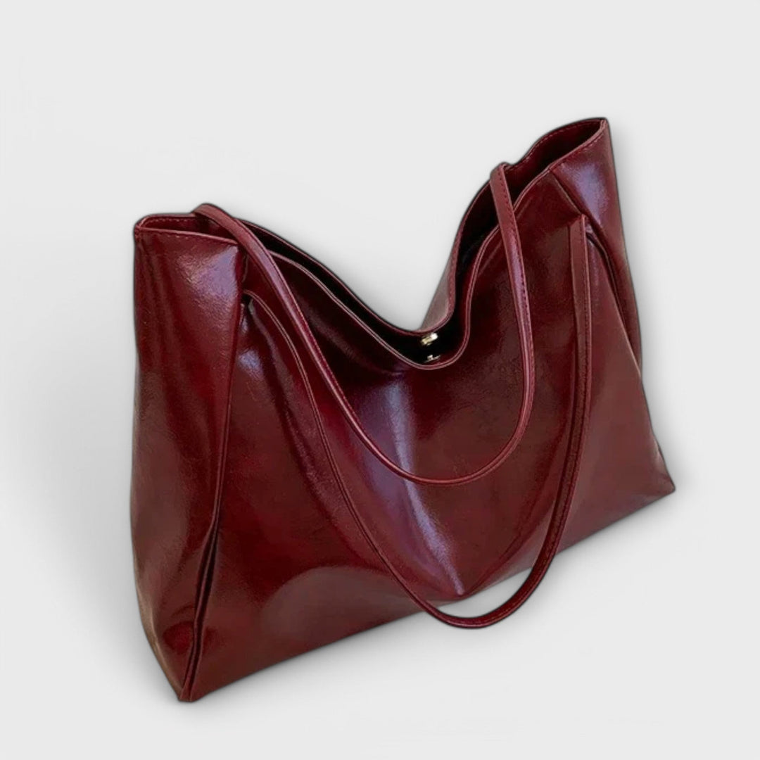 Polished Leather Handbag