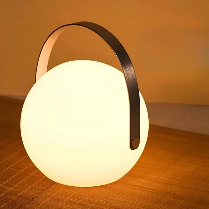 RadianceFlex wireless table lamp with remote, color changing LED, portable & waterproof for ultimate ambiance.