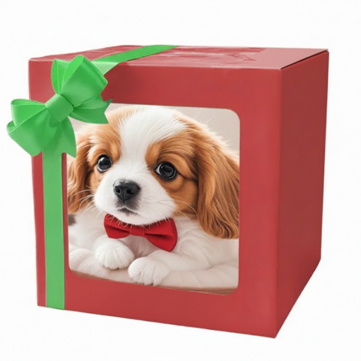 High-quality plush toy dog, a realistic and interactive companion for children.