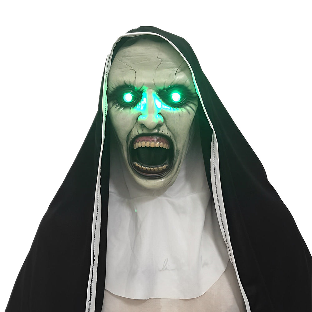 Old man cosplay mask, highly realistic, adult size, movable mouth for added character expression.