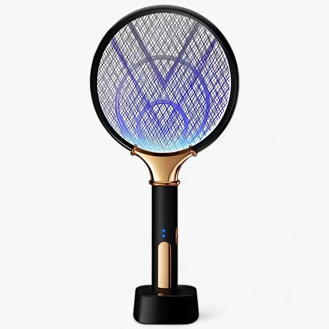 Rechargeable insect killer lamp; portable mosquito zapper for chemical-free indoor/outdoor pest control.