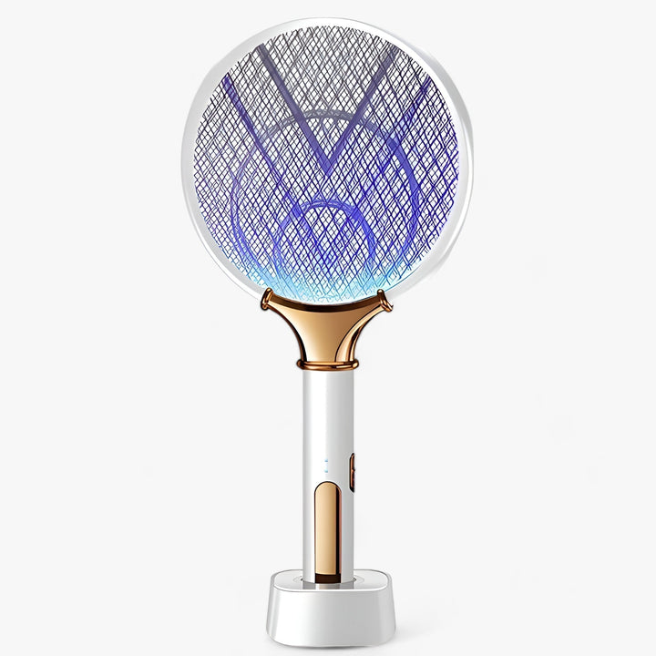 Eco-friendly household bug repellent lamp; rechargeable mosquito zapper ensures peaceful nights indoors & outdoors.