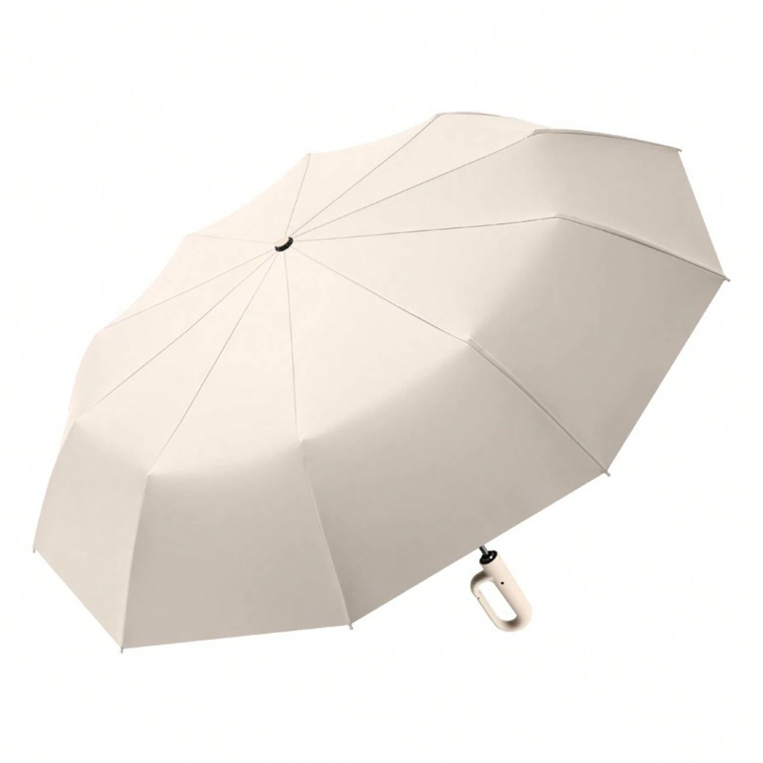 Advanced windproof umbrella with reflective safety, dependable rain protection weather gear.
