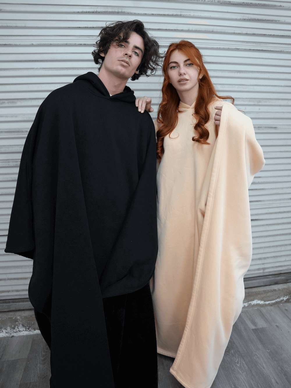 Luxuriously soft women's weighted hoodie. Oversized fit for deep relaxation, stress relief, and ultimate cozy comfort wear.