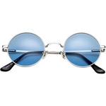 Silver/bright blue