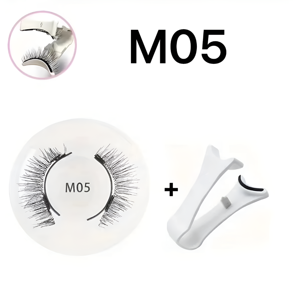 Elegant reusable magnetic lash kit for effortless beauty