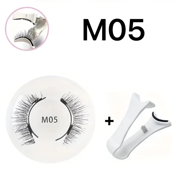 Elegant reusable magnetic lash kit for effortless beauty