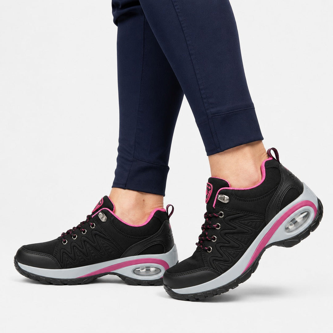 Ridge women's waterproof outdoor sneakers, ideal for trails & active wear. Durable, comfortable & all-weather.