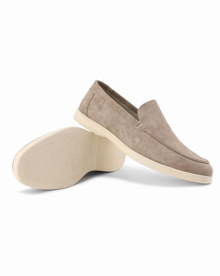 Men's Effortless Slip-On Loafers in mocha, perfect for smart casual style & comfort.