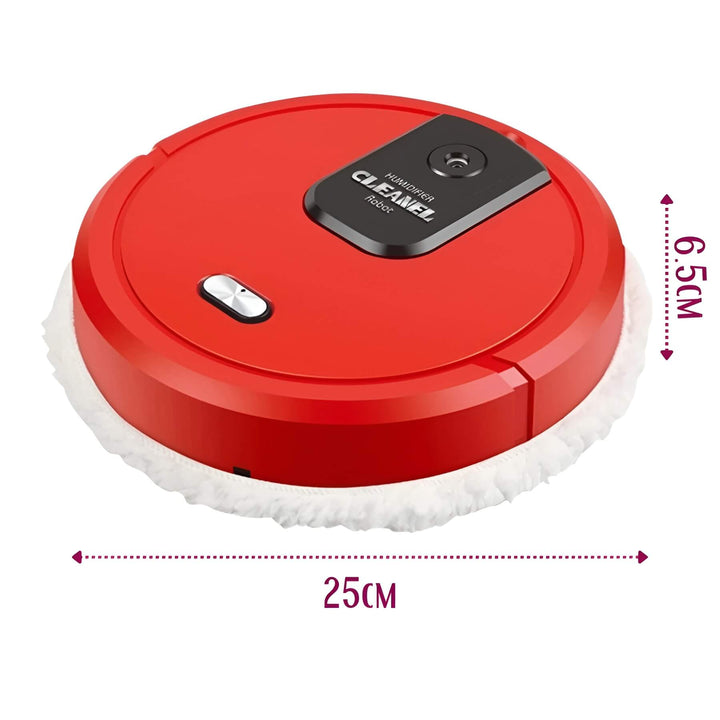 Smart automatic floor cleaner, 3-in-1 robot vacuum & mop for quiet, efficient multi-room household cleaning.