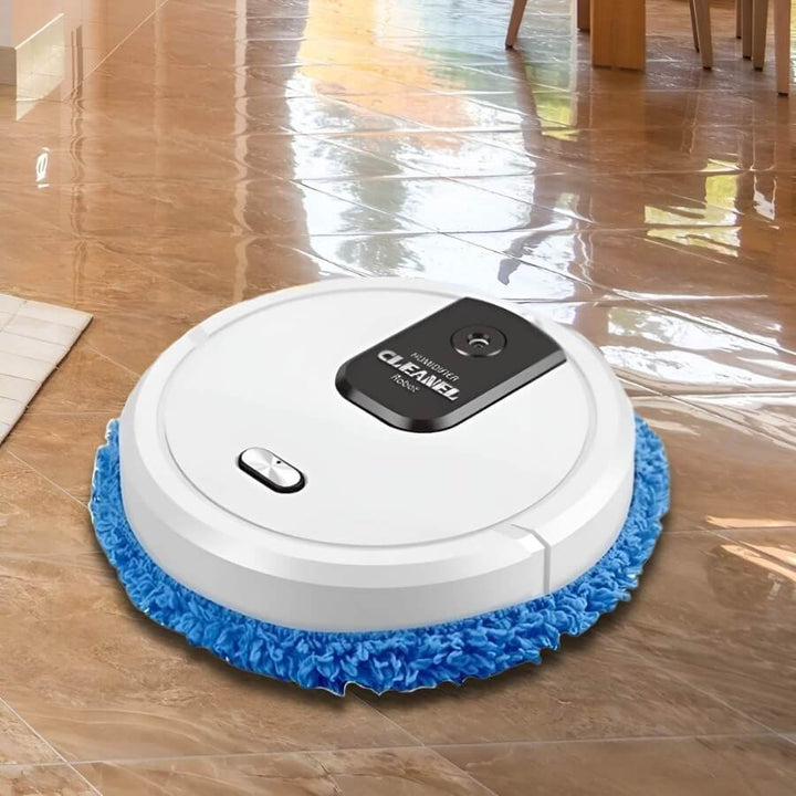 Multi-surface 3-in-1 robot cleaner, vacuums, mops, & sweeps. Smart home appliance for effortless floor care.