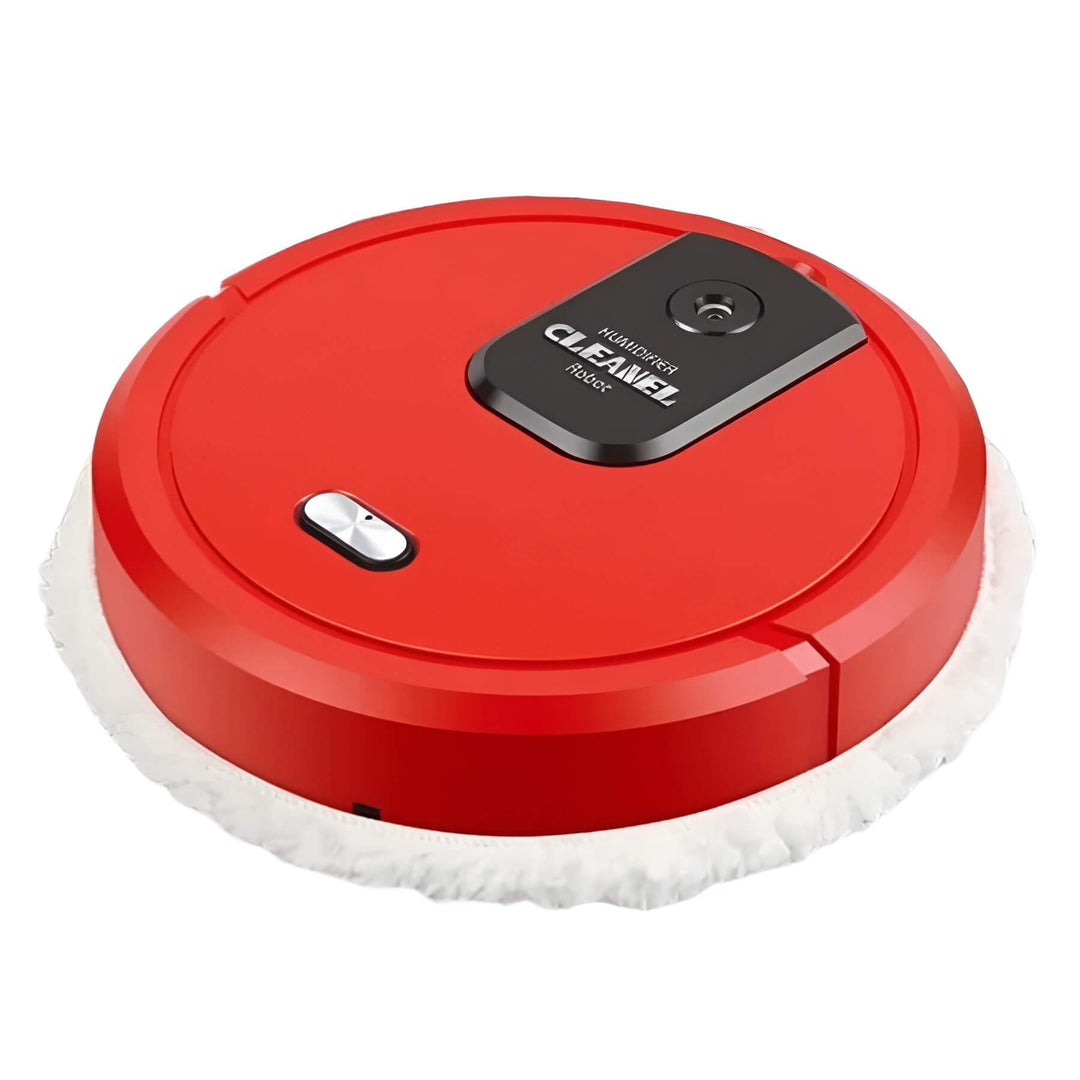 Modern robot floor cleaner, 3-in-1 vacuum & mop for a spotless home. Smart, quiet, and pet-friendly design.
