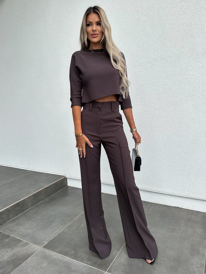 Women's Elegant Two-Piece Lounge Set