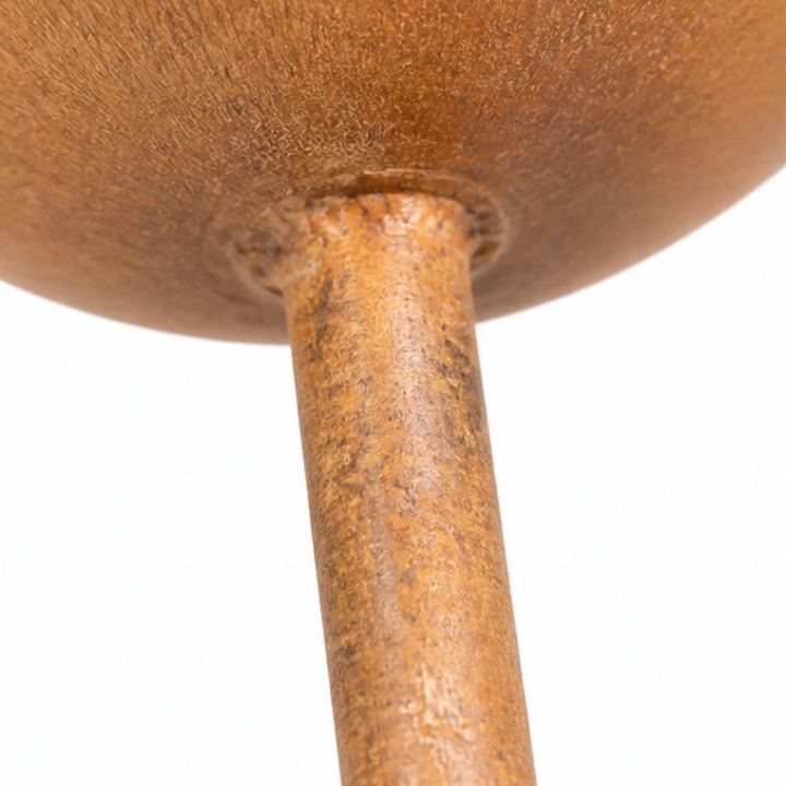Beautiful rustic copper bird bath stake, essential for a garden wildlife sanctuary.