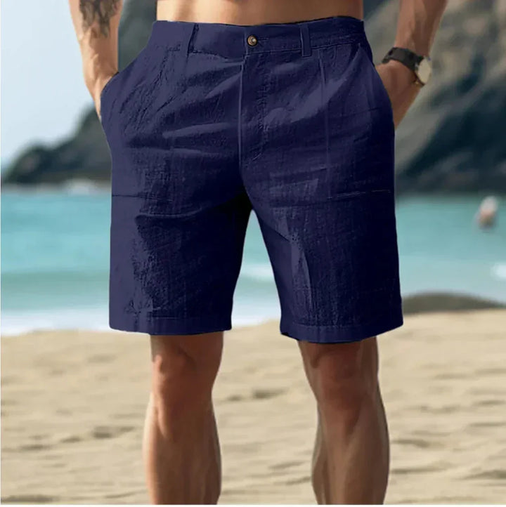 Men's versatile relaxed summer shorts, featuring a comfortable drawstring waist for ultimate casual warm-weather style.