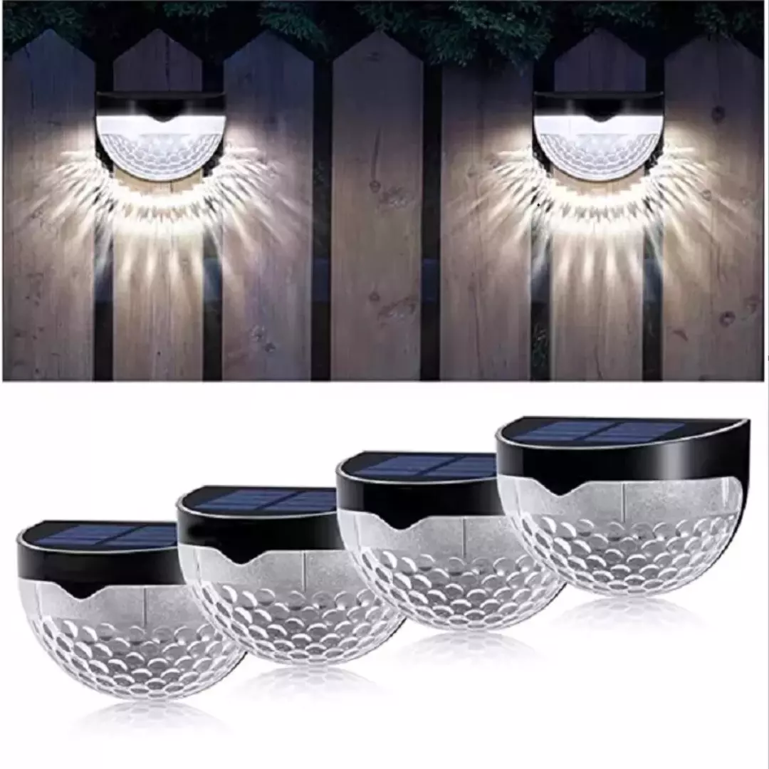Compact solar LED wall lamp for patio lighting. Waterproof, wireless, and easy to mount on any exterior.