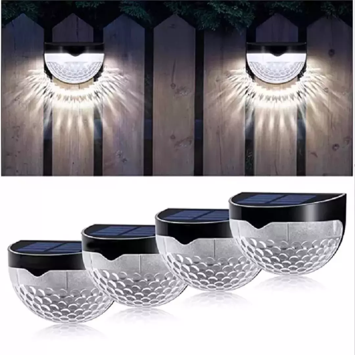 Compact solar LED wall lamp for patio lighting. Waterproof, wireless, and easy to mount on any exterior.