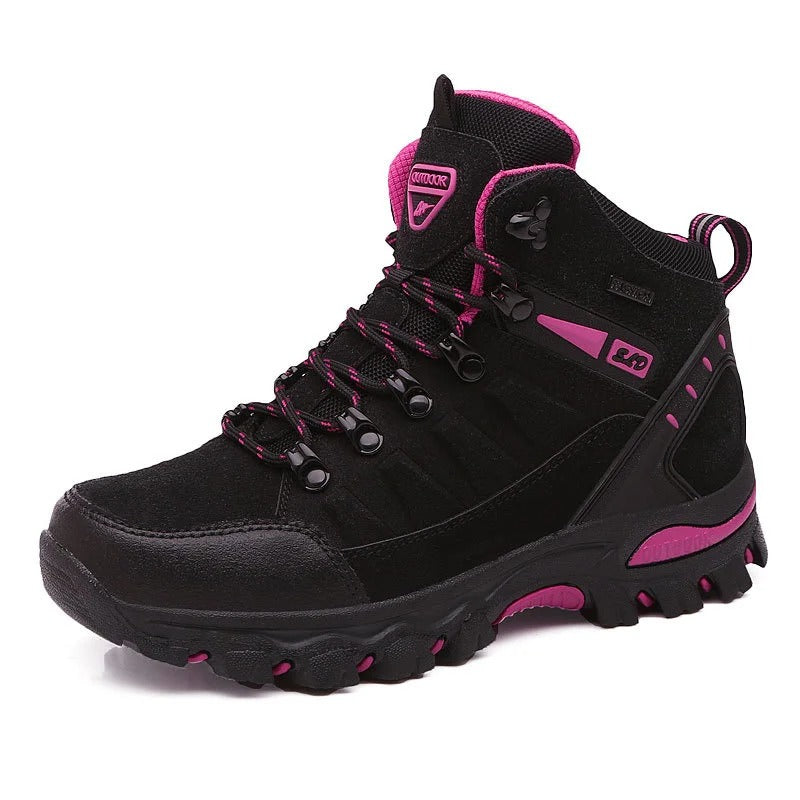 Women's safety work shoes offering waterproof, anti-slip protection & durable comfort for demanding jobs.