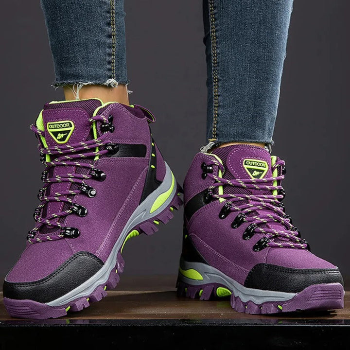 Lightweight, waterproof, anti-slip women's safety work shoes, designed for all-day comfort & protection.