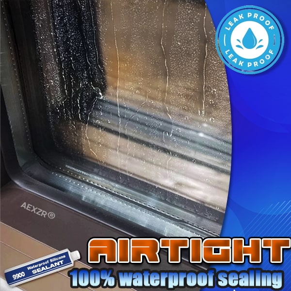 Clear universal silicone sealant, perfect for waterproof caulking and strong, flexible adhesion in all projects.