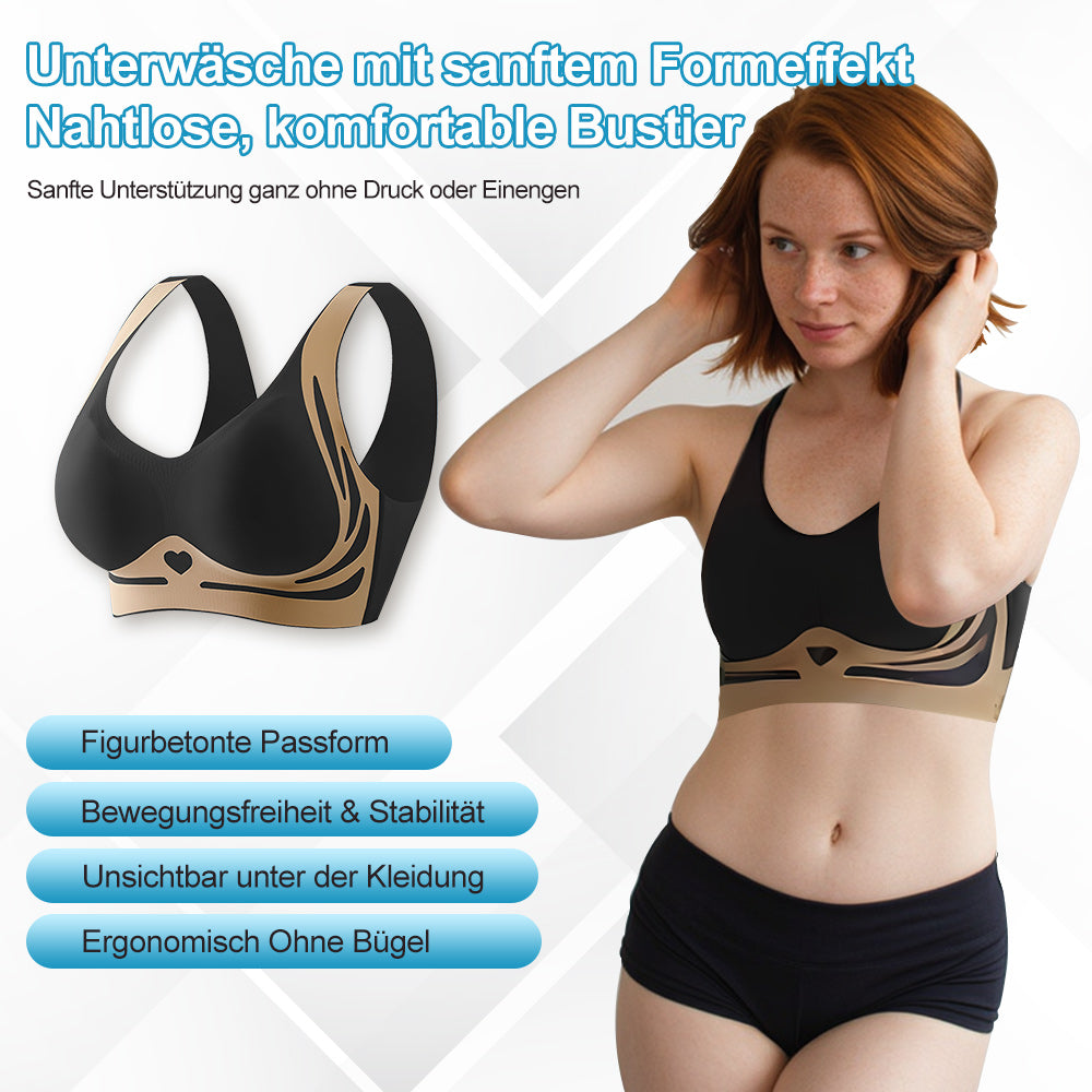 Comfortable wireless bra offering excellent lifting and posture support