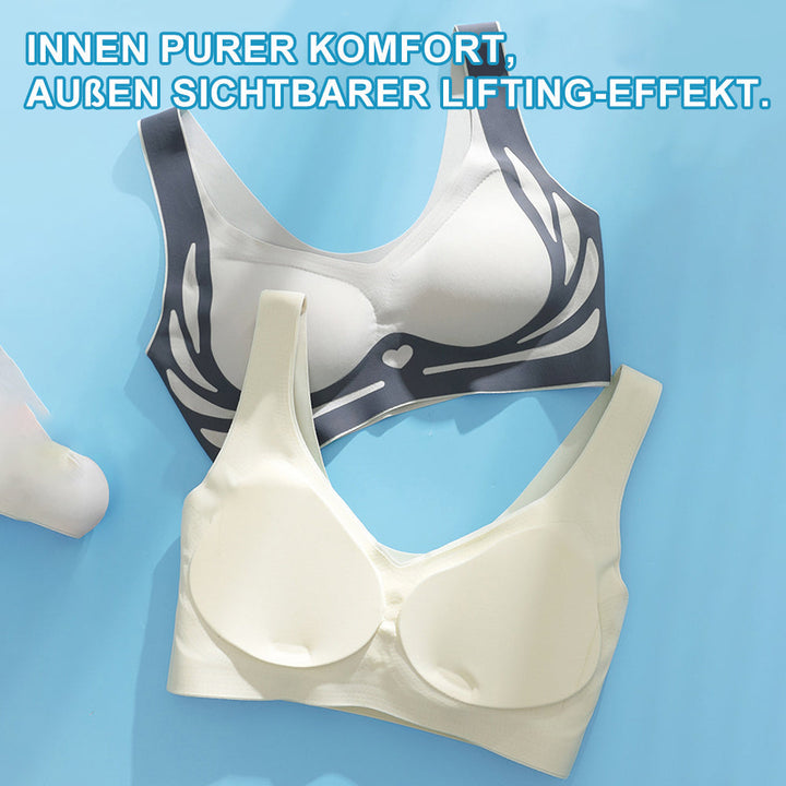 Experience ultimate comfort with our seamless lifting bra, no underwire
