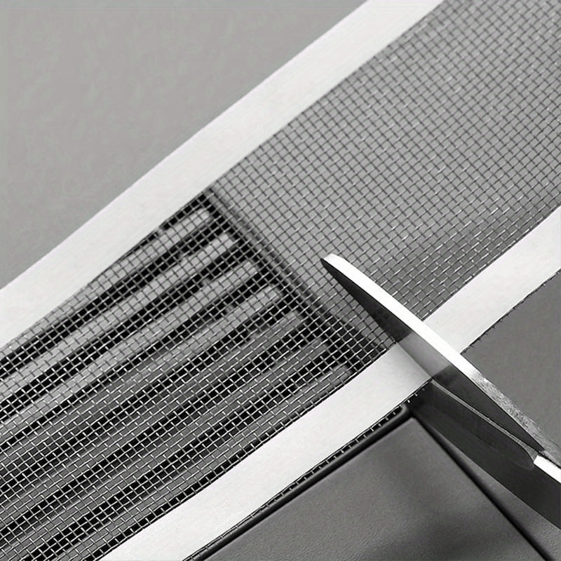 Self-adhesive mesh screen drain grid for kitchen/shower. Catches hair, prevents clogs & acts as filter.