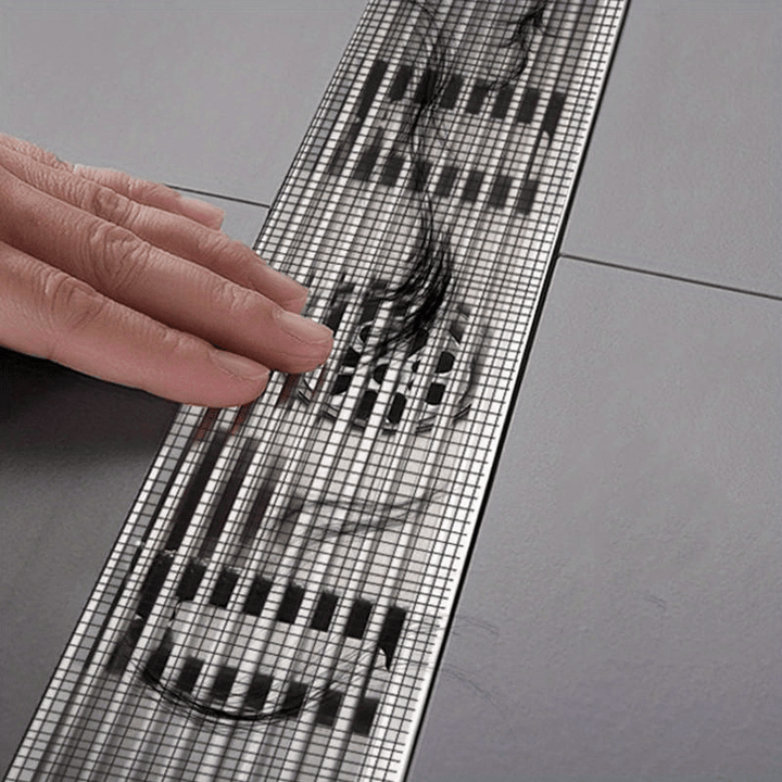 Essential home improvement self-adhesive drain protection mesh for lasting clog prevention.