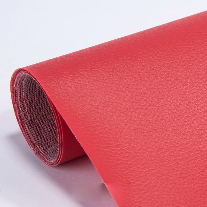 Quick and easy vinyl repair solution with adhesive patch