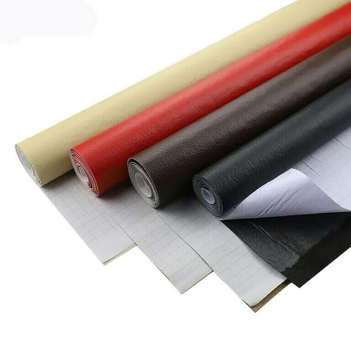 Heavy-duty adhesive patch for long-lasting vinyl restoration