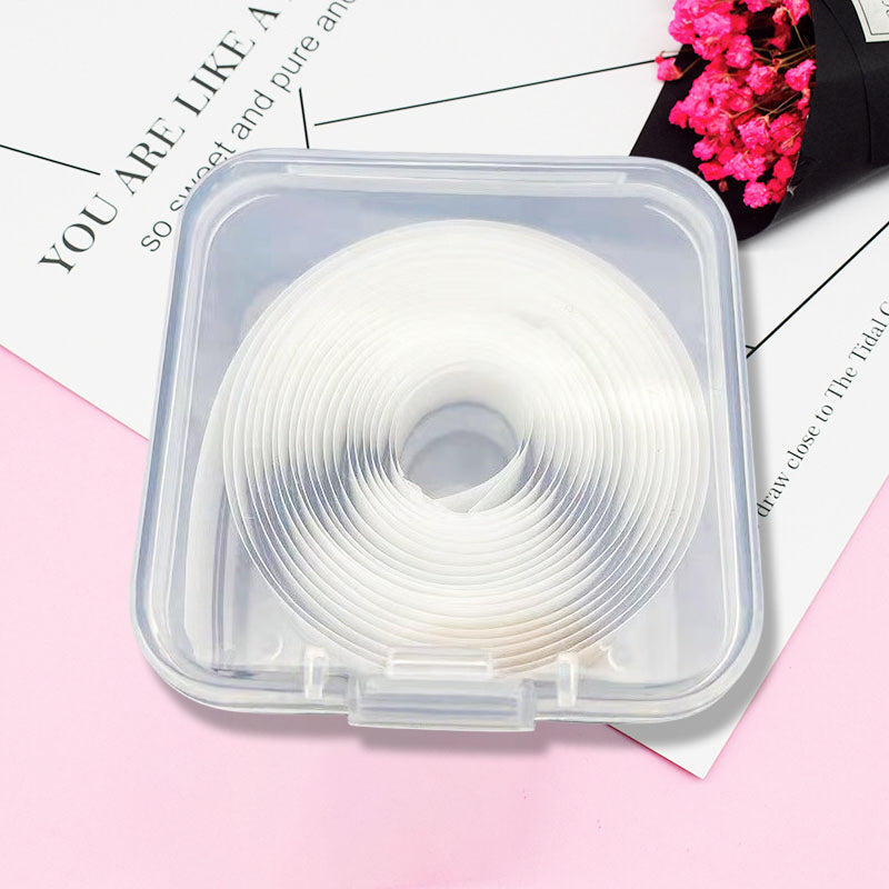 Glue-free self-adhesive reusable false lashes. Makeup tool for quick, glamorous eye makeup & stunning look.