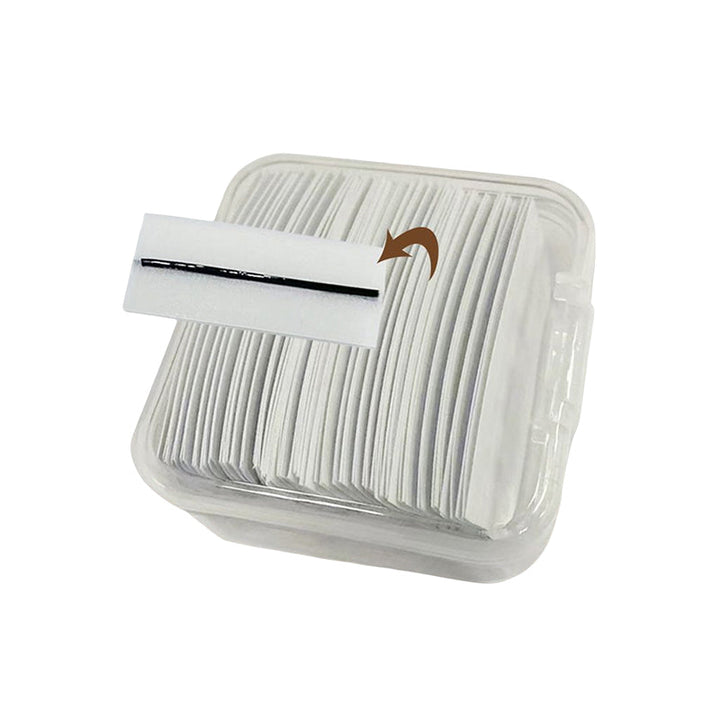 Set of women's reusable self-adhesive false eyelashes. Convenient glue-free eye makeup solution for instant glam.