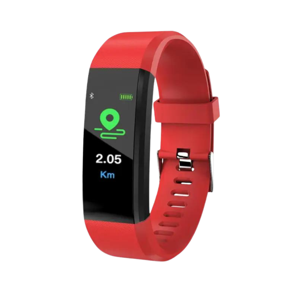 Senior Health Monitor Smartwatch: Tracks heart rate, daily activity, and sleep patterns for better health.