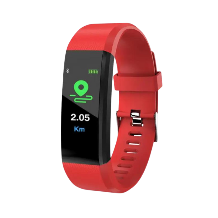 Senior Health Monitor Smartwatch: Tracks heart rate, daily activity, and sleep patterns for better health.