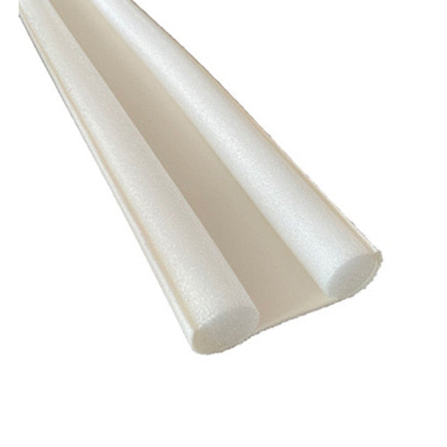 Multi-purpose door bottom seals (2-pack). Blocks light, dust, drafts & noise. Enhances home comfort & energy efficiency.