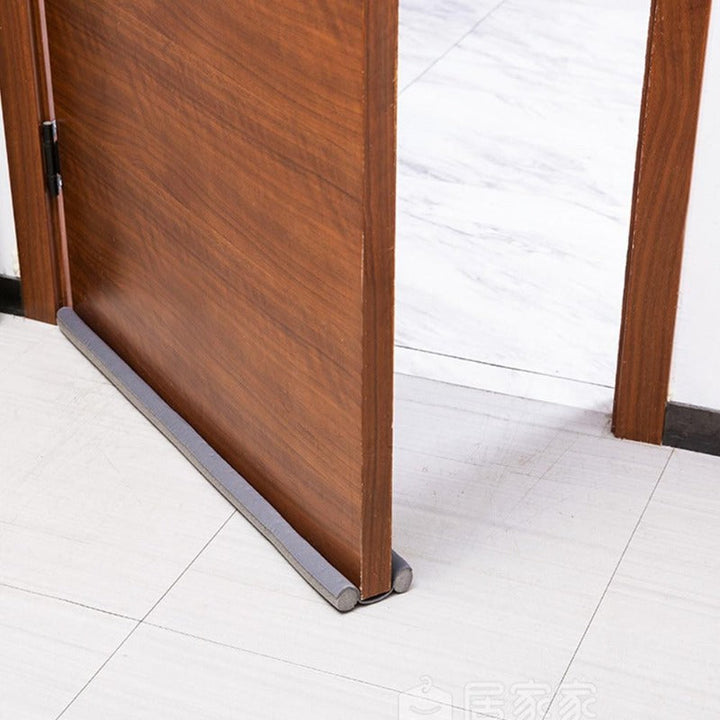 Easy-to-install door seals (pair) for soundproofing, dust blocking & draft elimination. Boosts home energy savings.